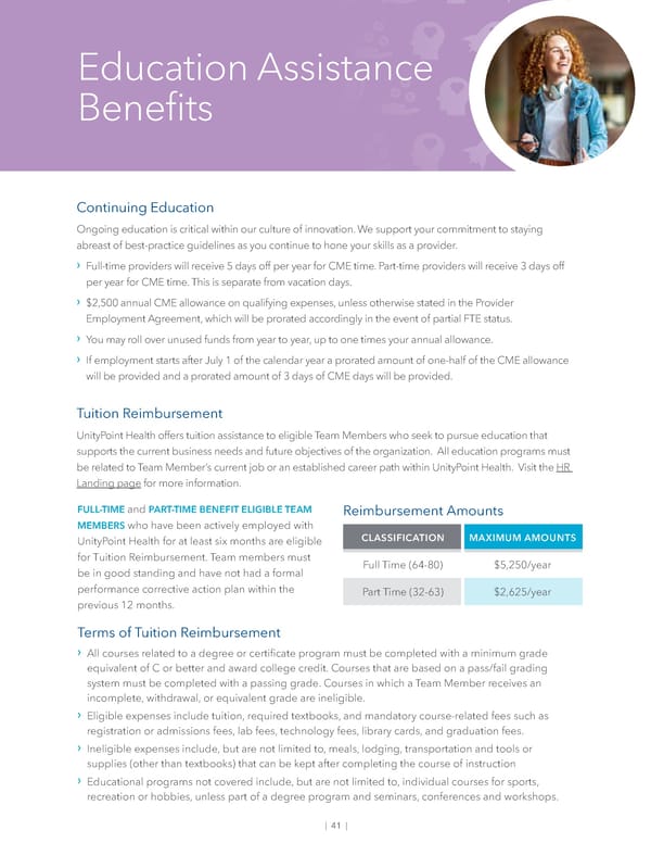 Advanced Practice Providers Benefit Guide - Page 43