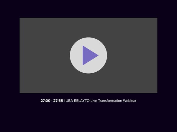 UBA-RELAYTO Webinar FAQs Guide - Page 25