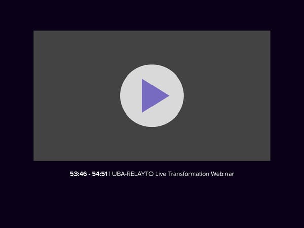 UBA-RELAYTO Webinar FAQs Guide - Page 37